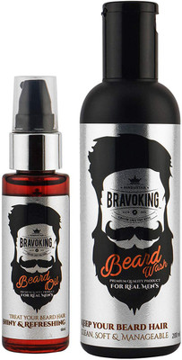 

Bravoking ULTIMATE WASH COMBO Hair Oil(260 ml)