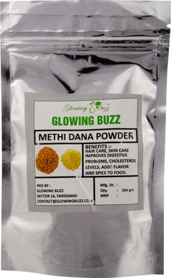 

Glowing Buzz Premium Methi Dana Hair Care powder 100 grams(100 g)