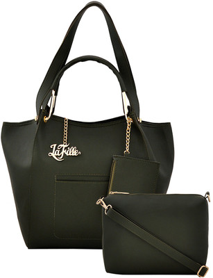 

LaFille Hand-held Bag(Green)