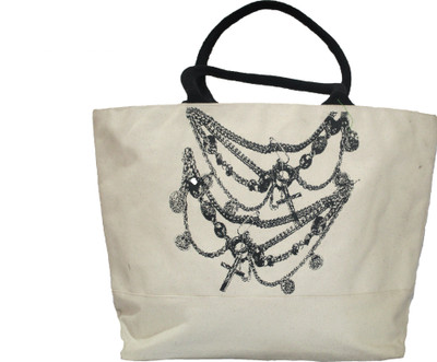 

Prayas Hand-held Bag(Beige)