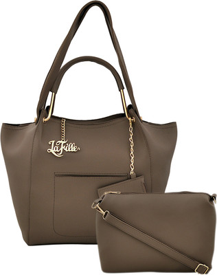 

LaFille Hand-held Bag(Brown)