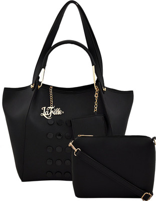 

LaFille Hand-held Bag(Black)