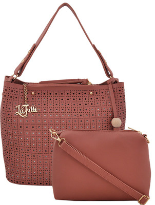 

LaFille Hand-held Bag(Brown)