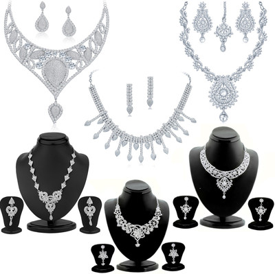 

Sukkhi Alloy Jewel Set(White)