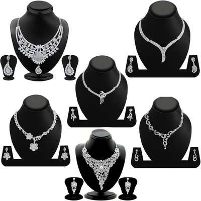 

Sukkhi Alloy Jewel Set(White)