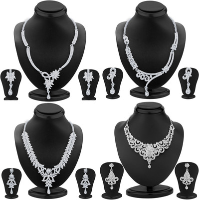 

Sukkhi Alloy Jewel Set(White)