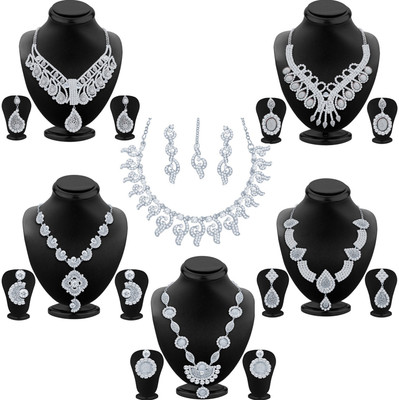 

Sukkhi Alloy Jewel Set(White)