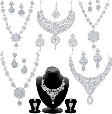

Sukkhi Alloy Jewel Set(White)