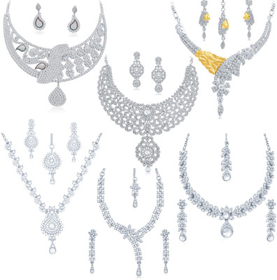 

Sukkhi Alloy Jewel Set(White)