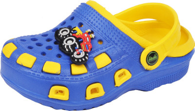 

Yellow Bee Boys Sling Back Clogs(Yellow