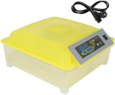 

TM&W Plastic Fully Automatic Egg Incubator for Hatching 48 Chicken Eggs (Yellow and Transparent) Laboratory Incubator
