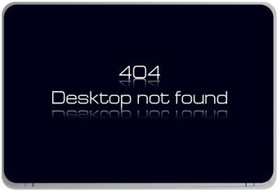 Ramiya 404 desktop not found Vinyl Laptop Decal 14