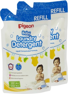 

Pigeon BABY LAUNDRY DETERGENT 200 ML REFILL COMBO(400 ml)