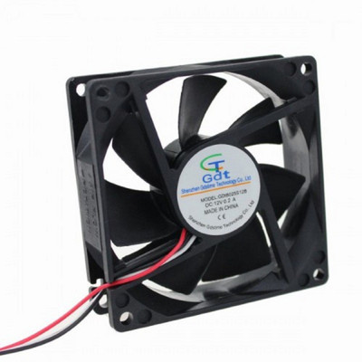 

SunRobotics DC FAN - 80X80X25MM (12V)(Black)