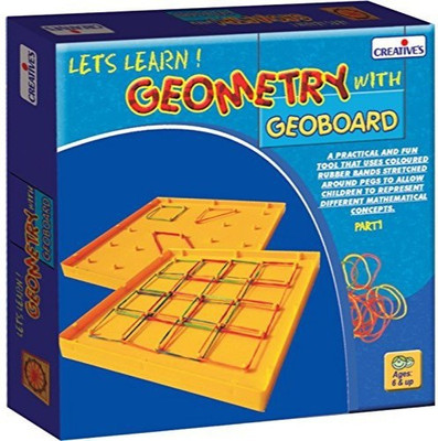 

Tingoking 0672 Geometry with Geoboard(Multicolor)