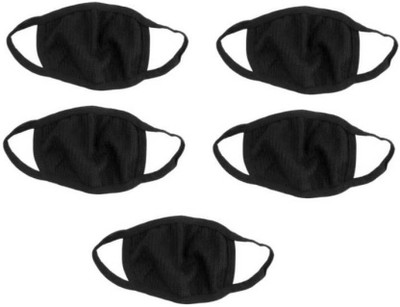

Mobone Pack of 5 Pcs Anti-Pollution Dust Cotton Unisex Mouth Mask