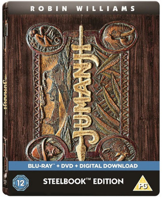 

Jumanji (1995) (Steelbook) (Blu-ray + DVD + Digital Download) (2-Disc Set) (Fully Packaged Import)(Blu-ray English)