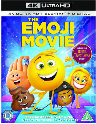 

The Emoji Movie (4K UHD + Blu-ray + Digital HD + UV) (2-Disc Set) (Region Free + Fully Packaged Import)(4K(UHD) Blu-ray English)
