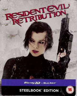 

Resident Evil: Retribution (Limited Edition Steelbook) (Blu-ray 3D + Blu-ray) (Region Free + Fully Packaged Import)(Blu-ray English)