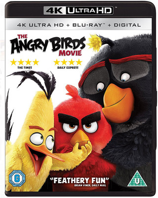

The Angry Birds Movie (4K UHD + Blu-ray + Digital HD) (2-Disc Set) (Region Free + Fully Packaged Import)(4K(UHD) Blu-ray English)