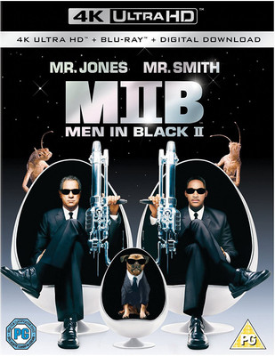 

Men in Black II (4K UHD + Blu-ray + Digital Download) (2-Disc Set) (Slipcase Packaging + Region Free + Fully Packaged Import)(4K(UHD) Blu-ray English)