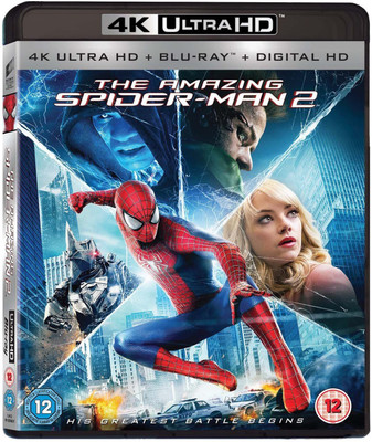 

The Amazing Spider-Man 2 (4K UHD + Blu-ray + Digital HD) (2-Disc) (Fully Packaged Import)(4K(UHD) Blu-ray English)
