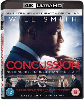 

Concussion (4K UHD + Blu-ray + Digital HD + UV) (2-Disc Set) (Slipcase Packaging + Region Free + Fully Packaged Import)(4K(UHD) Blu-ray English)