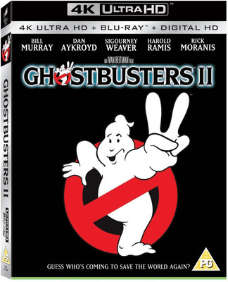 

Ghostbusters 2 (4K UHD + Blu-ray + Digital HD + UV) (2-Disc Set) (Slipcase Packaging + Region Free + Fully Packaged Import)(4K(UHD) Blu-ray English)
