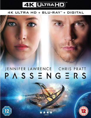 

Passengers (4K UHD + Blu-ray + Digital Download + UV) (2-Disc Set) (Region Free + Fully Packaged Import)(4K(UHD) Blu-ray English)