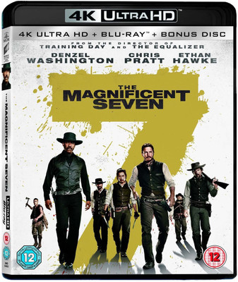 

The Magnificent Seven (4K UHD + Blu-ray + Bonus Disc) (3-Disc Box Set) (Region Free + Fully Packaged Import)(4K(UHD) Blu-ray English)