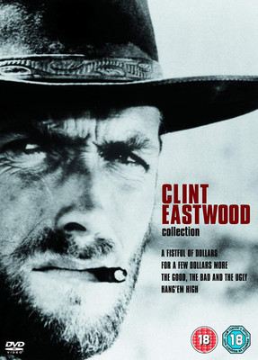 

Clint Eastwood 4 Movies Collection: A Fistful of Dollars + For a Few Dollars More + The Good, The Bad and The Ugly + Hang'Em High (4-Disc Box Set) (Fully Packaged Import)(DVD English)