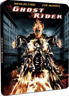 

Ghost Rider (Blu-ray + Digital HD + UV) (Limited Edition Steelbook) (Region Free + Fully Packaged Import)(Blu-ray English)