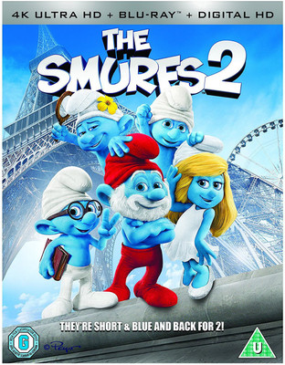 

The Smurfs 2 (4K UHD + Blu-ray + Digital HD) (2-Disc Set) (Region Free + Fully Packaged Import)(4K(UHD) Blu-ray English)