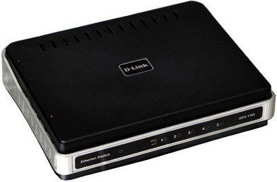 

D-Link DES-1105 Network Switch(Black -Silver)