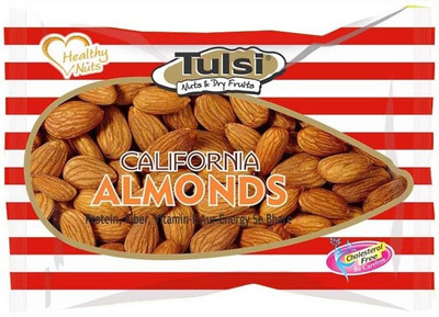 

Tulsi California Premium Almonds(500 g, Pouch)