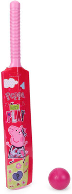 

Peppa Pig Cricket Bat & Ball(Multicolor)