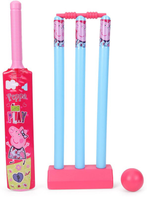 

My Baby Excel Peppa Pig - Cricket Set SML PVC(Multicolor)