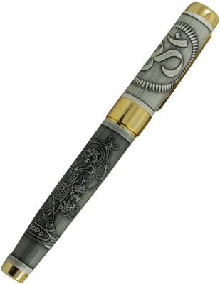 

ZesTale Ganesha engraved auspicious Roller Ball Pen