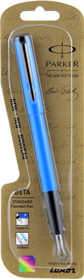 

Parker Beta Fountain Pen Fine A Blu Fountain Pen