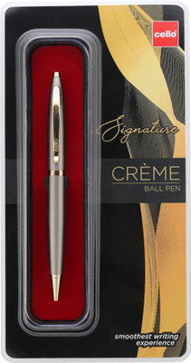 cello Signature Creme Ivory Ball Pen(Blue) cello Signature Creme Ivory Ball Pen(Blue)