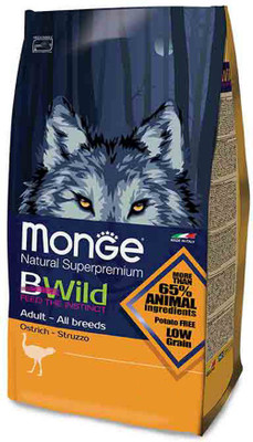 

all4pets B-Wild Adult for Dogs - All Breeds with Ostrich 7.5kg 7.5 kg Dry Dog Food