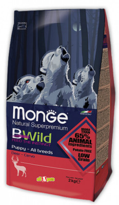 

all4pets B-Wild Puppy - All Breeds with Deer 2 Kg 2 kg Dry Dog Food