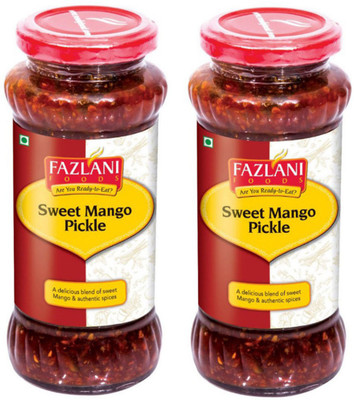 

Fazlani Foods Ready To Eat Pack of 2 Sweet Mango Pickle(350 g, Pack of2)