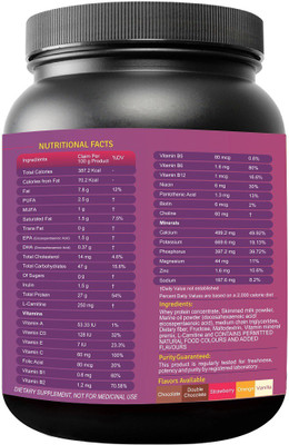 

RAMINI BIONUTRITION NUTRICAN - NUTRITIONAL SUPPLEMENT FOR CACHEXIA - 500 gms Protein Blends(500 g, Vanilla)