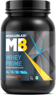 

MuscleBlaze 80% Whey Prime Protein (Chocolate, 1 Kg / 2.2 lb), Whey Protein(1 kg, Chocolate)