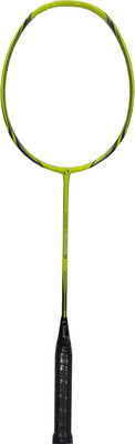 

Osian Hyper Carbon 77 Yellow Unstrung Badminton Racquet(G2 - 3.75 Inches, 83 g)