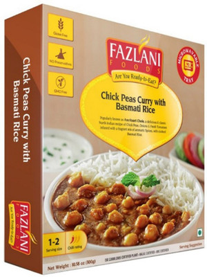 

Fazlani Foods Ready To Eat Chick Peas Curry with Basmati Rice 300 g