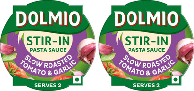 

Dolmio Pasta Slow Roasted Garlic & Tomato ,Stir in, 150g (Pack of 2) Sauce(300 g)
