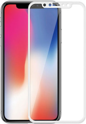 GADGETSMORE Edge To Edge Tempered Glass for Apple iPhone X(Pack of 1)