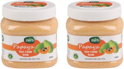 

Zerb ZERB-PAPAYA-FACE-BODY-SCRUB-500g_Pc2 Scrub(500 g)